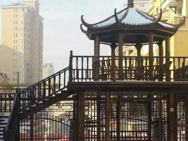 古建八角凉亭