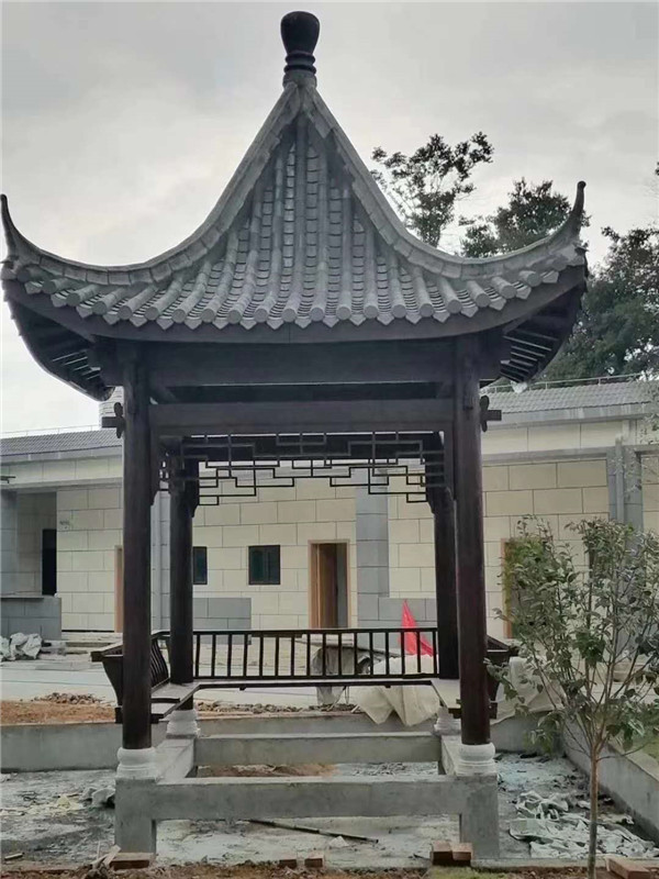 古建四角凉亭